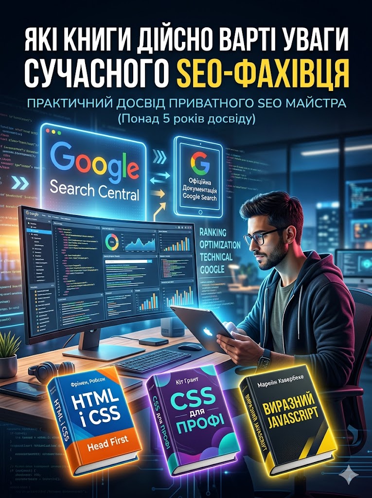 ТОП книг для SEO від приватного SEO майстра