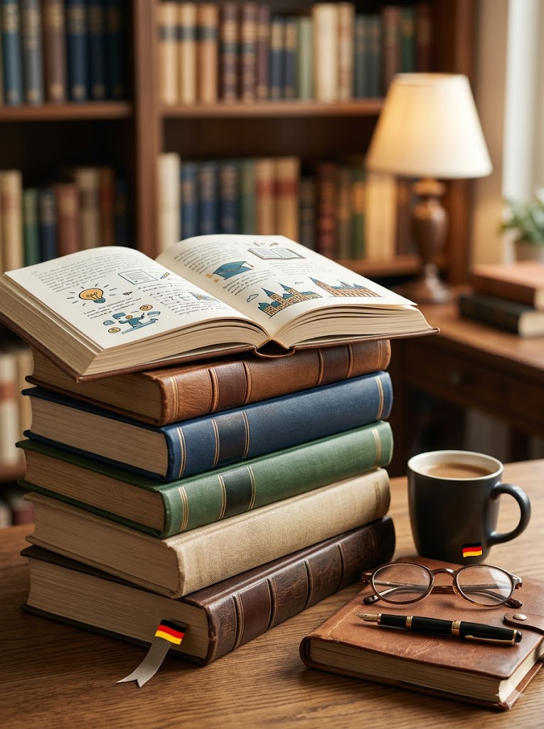 ТОП книг для вивчення німецької: від перших слів до вільного спілкування