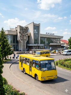 Як доїхати маршруткою до залізничного вокзалу в Луцьку