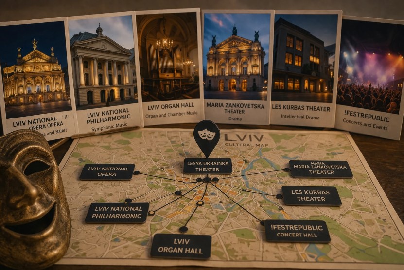 Де театр Лесі стоїть на культурній мапі Львова