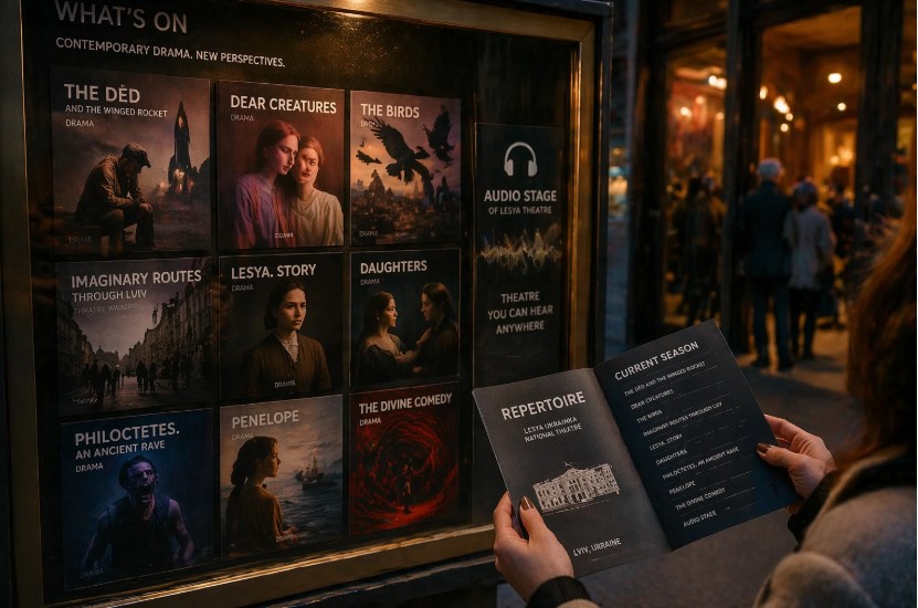 Репертуар театру Лесі