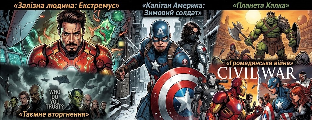 Путівник по книжковому Марвелу