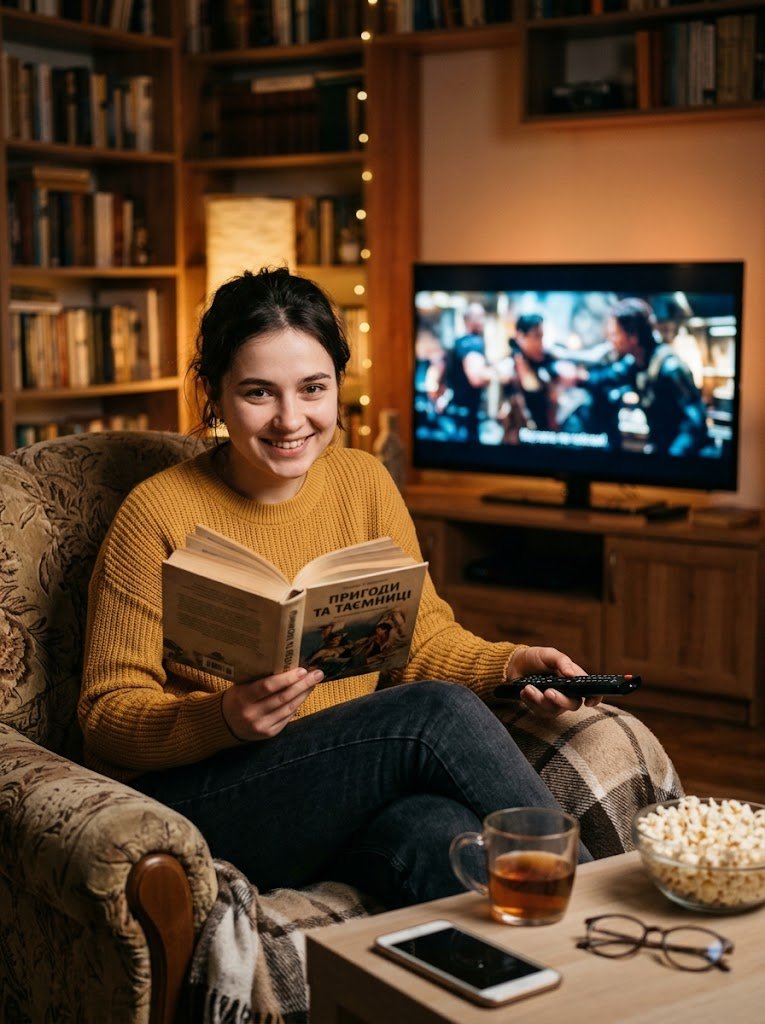 🎬 Книжка чи фільм: чому не треба обирати і як поєднати обидва задоволення